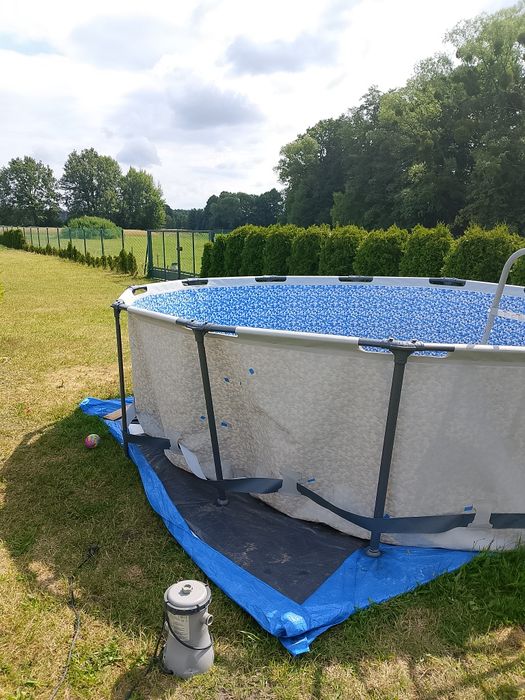 Stelaż do basenu Bestway 366*100