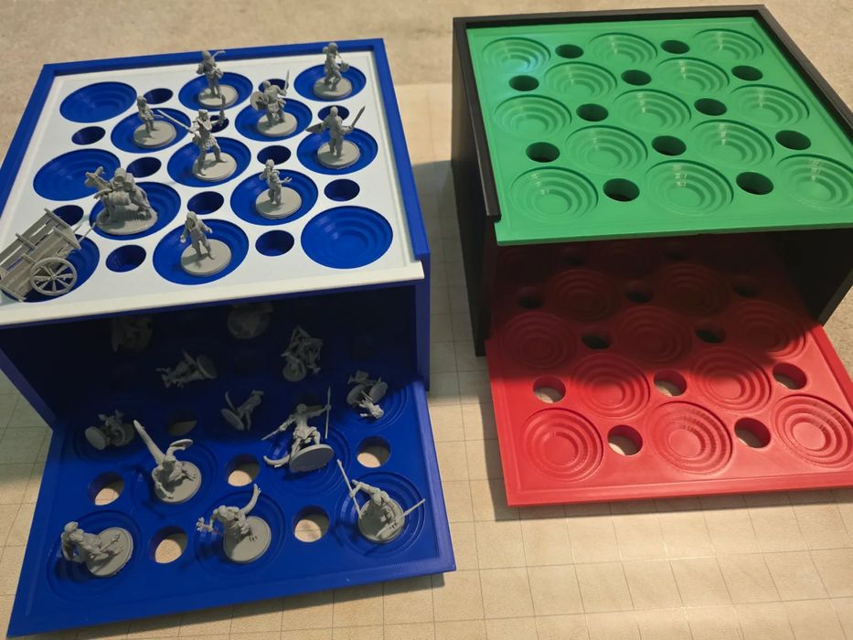 Mini Estante para Figuras de Jogo com Suporte