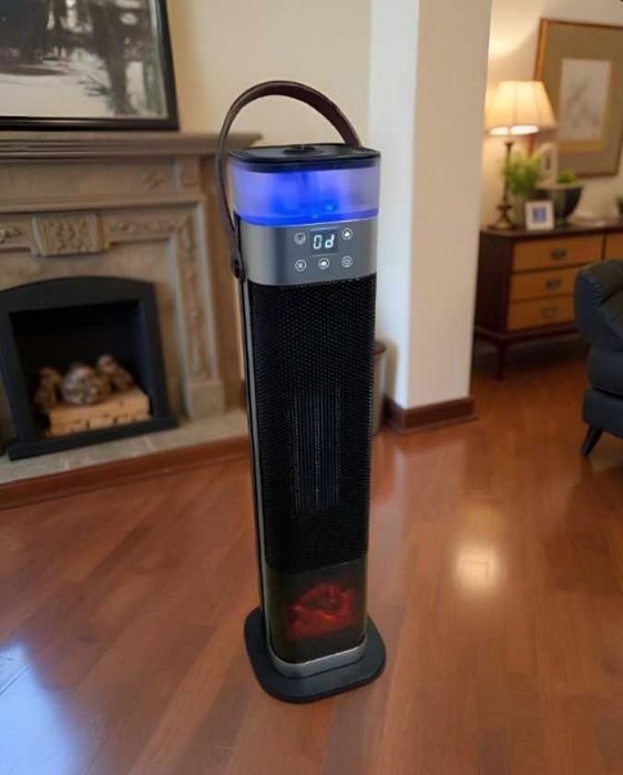 Тепловентилятор з зволожувачем повітря, портативний