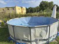 Basen 427x107 plus akcesoria i pompa 3028l/h