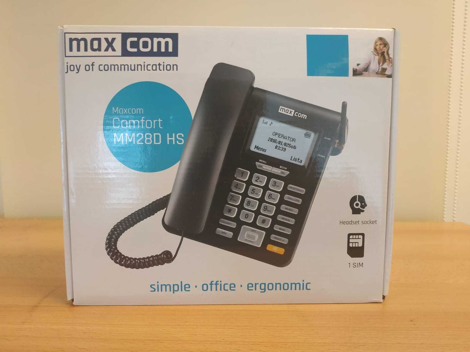 telefon stacjonarny MaxCom Comfort MM28D HS