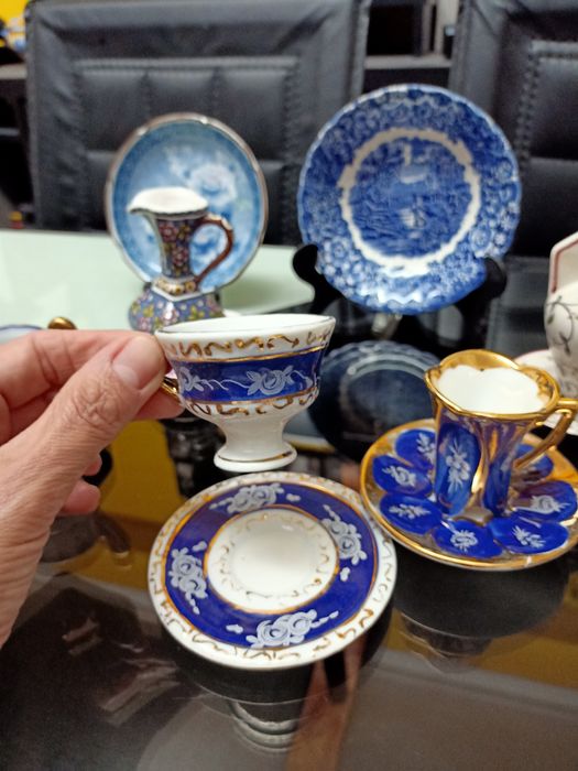 Lousas chávenas coleção Antiguidades