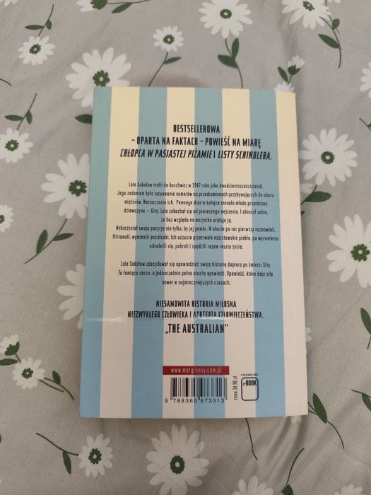 Książka "Tatuażysta z Auschwitz"