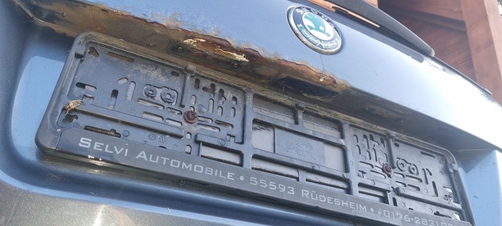 Klapa bagażnika Skoda Octavia 2 II FL kombi kolor 9153