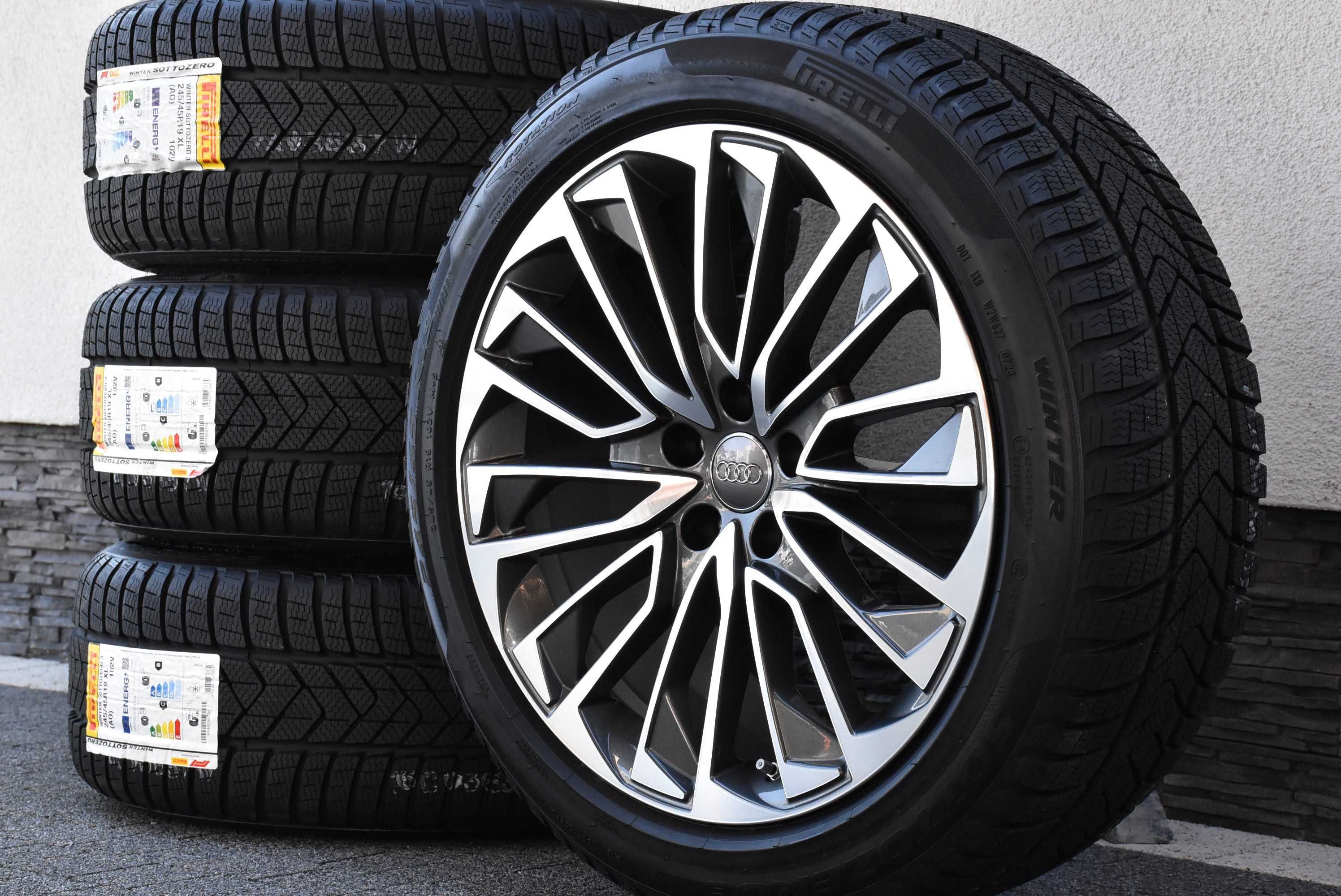 NOWE Koła zimowe OEM Audi A7 S7 4K8 19" NOWE Pirelli AO 2024r