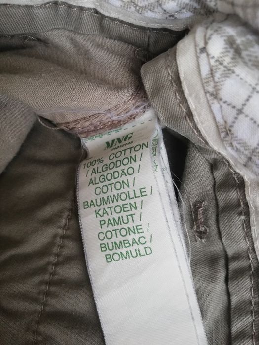 Calção de Senhora, cinzento, da Mango