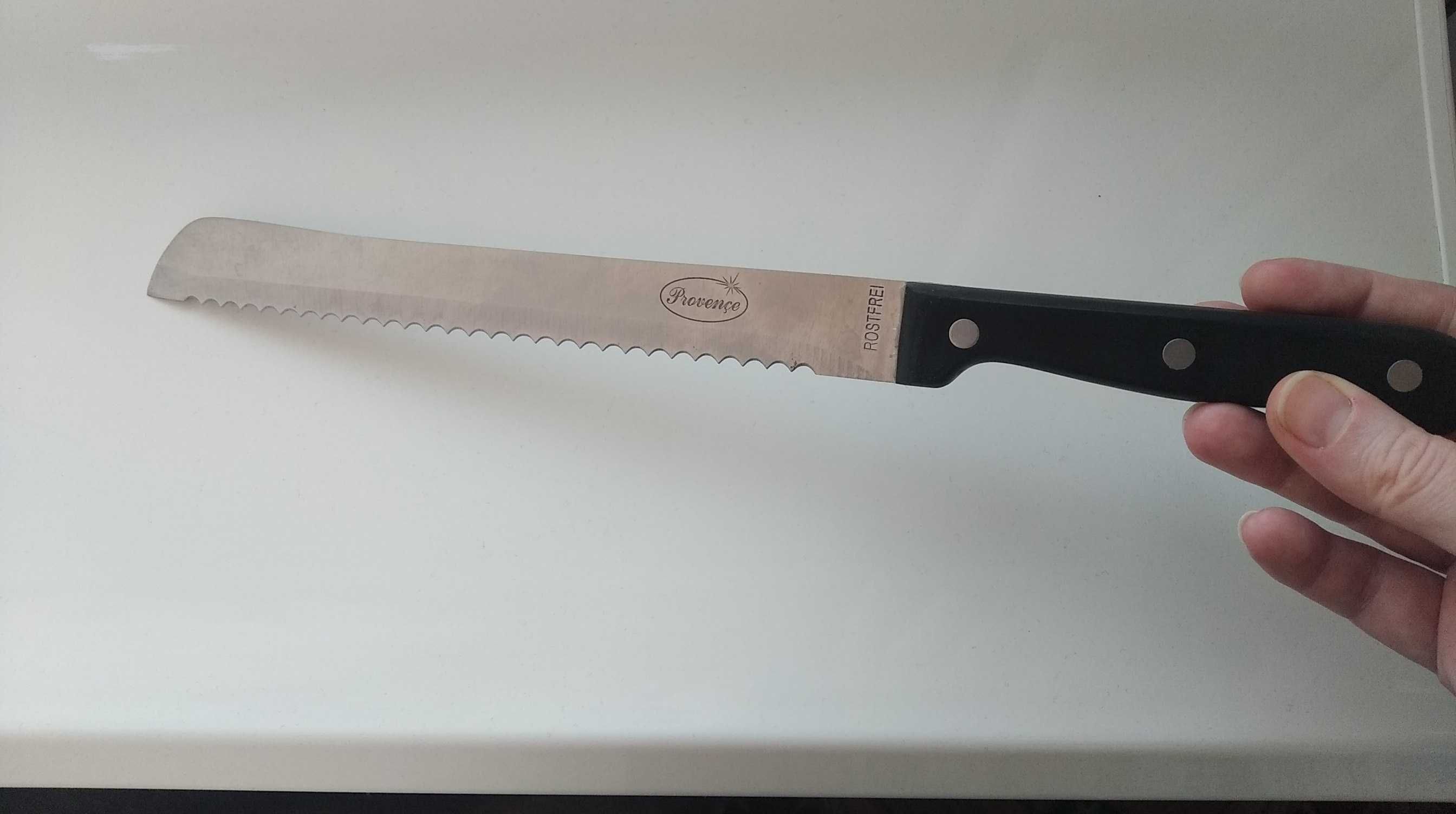 нож для хлеба тортов нарезки с зубчиками серрейторны Rostfrei Provence
