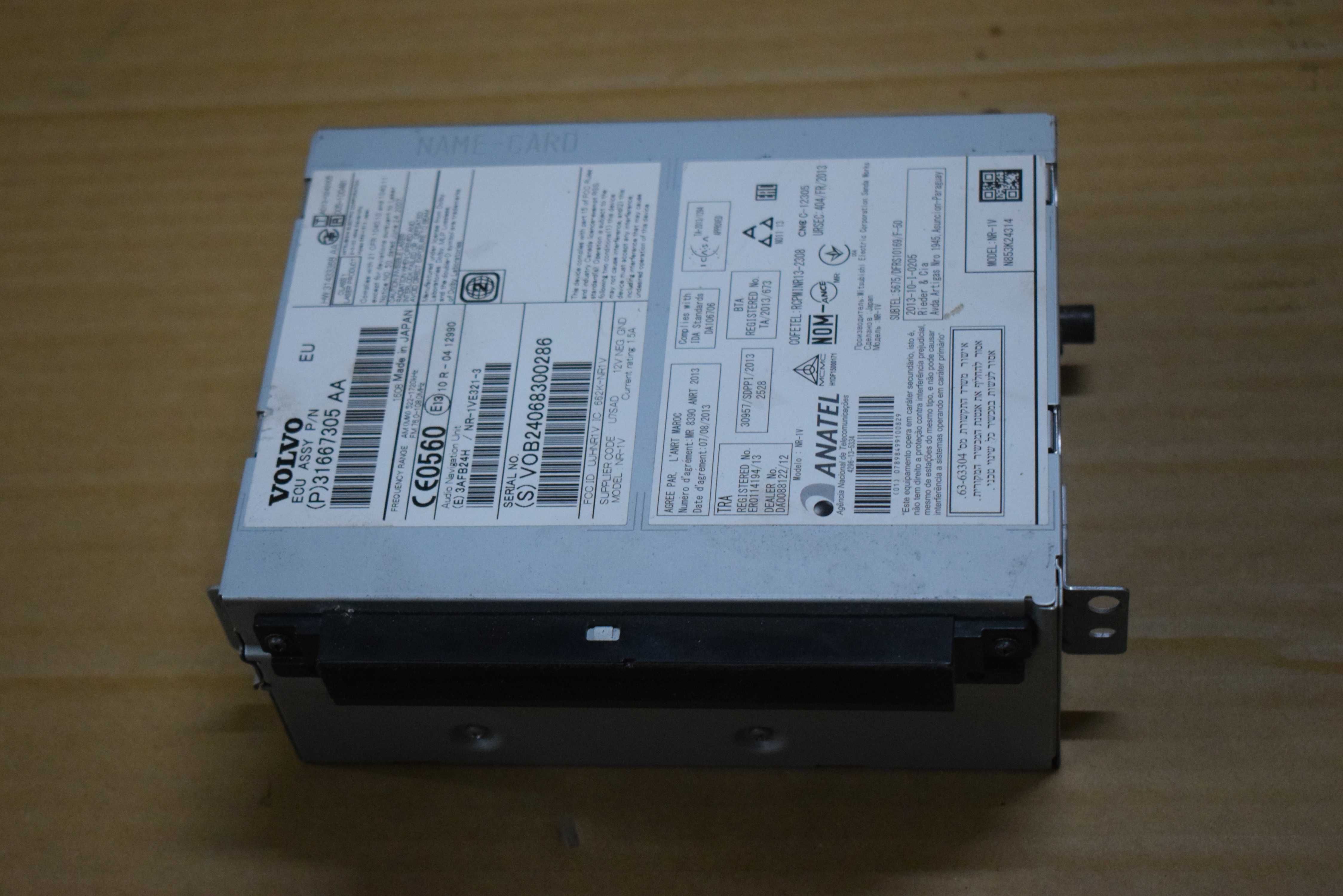 radio czytnik nawigacja VOLVO S60 II V60 V40 II 16R. 316.67305AA