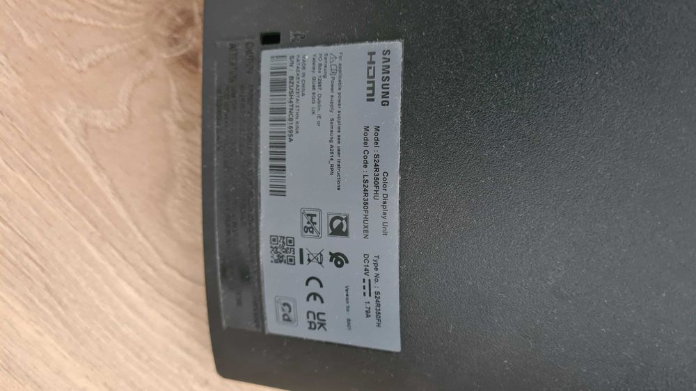 Monitor Samsung S24R350FHU