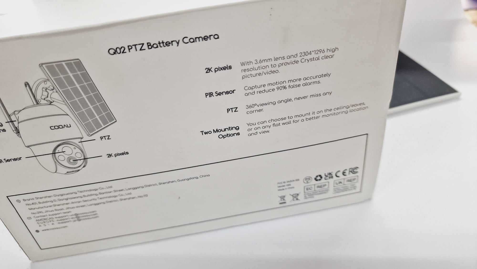 Kamera kopułkowa  64GB 3 Mpx 793/24/PP