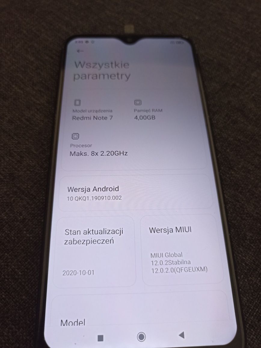 Xiaomi Redmi note 7