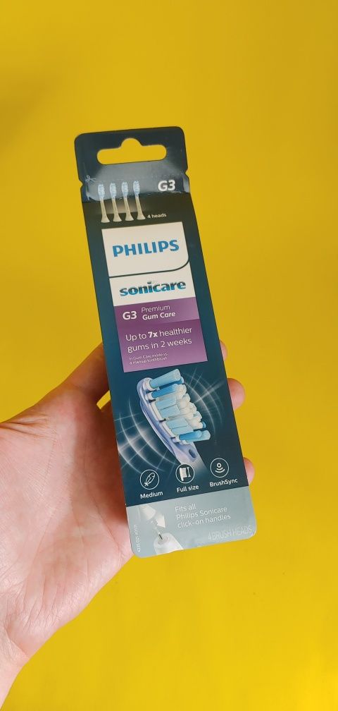 насадки до зубної щітки Philips sonicare G3 premi