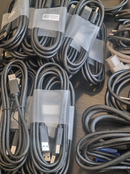 Pack Cabos HDMI/USB/VGA/Alimentação/Redes - lote completo 10 €