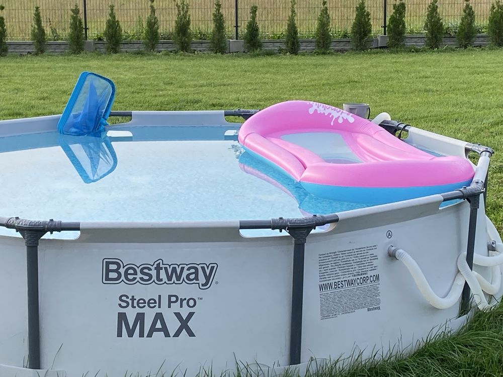 Basen bestway max  300/70 pompa nowy  filtr