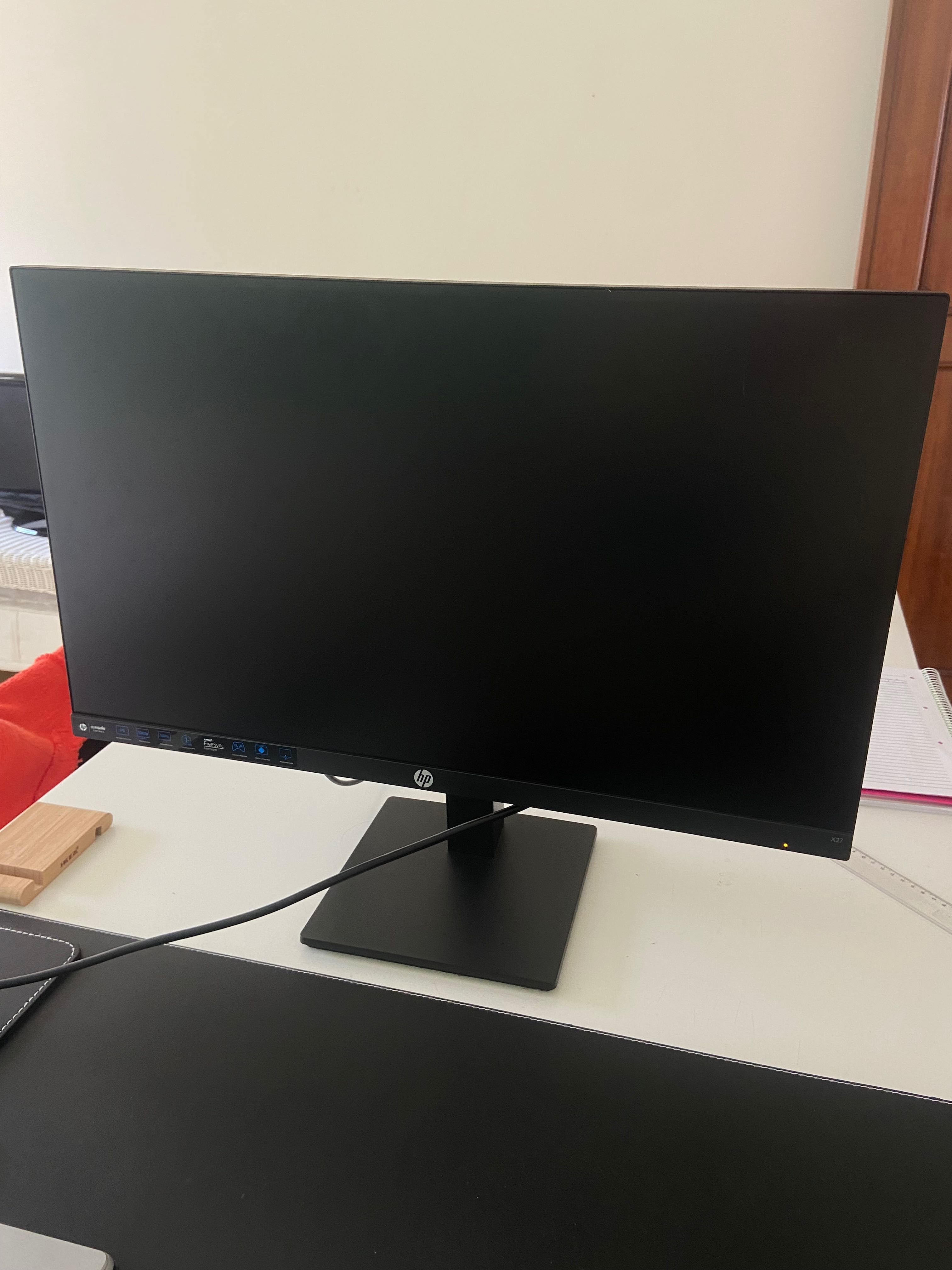 Monitor de Ecrã HP X27 IPS 165Hz FHD Gaming Monitor