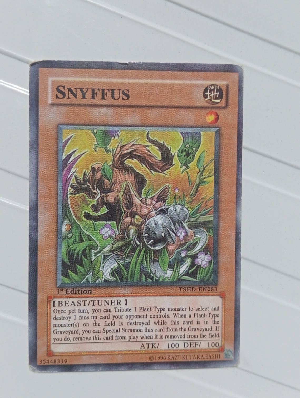 Carta Yu-Gi-Oh Snyffus TSHD-EN083