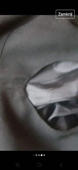 Sukienka z baskinką Orsay r.xs/s