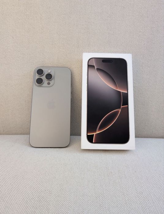 iPhone 16 Pro Max 256GB (fatura/garantia 3anos)