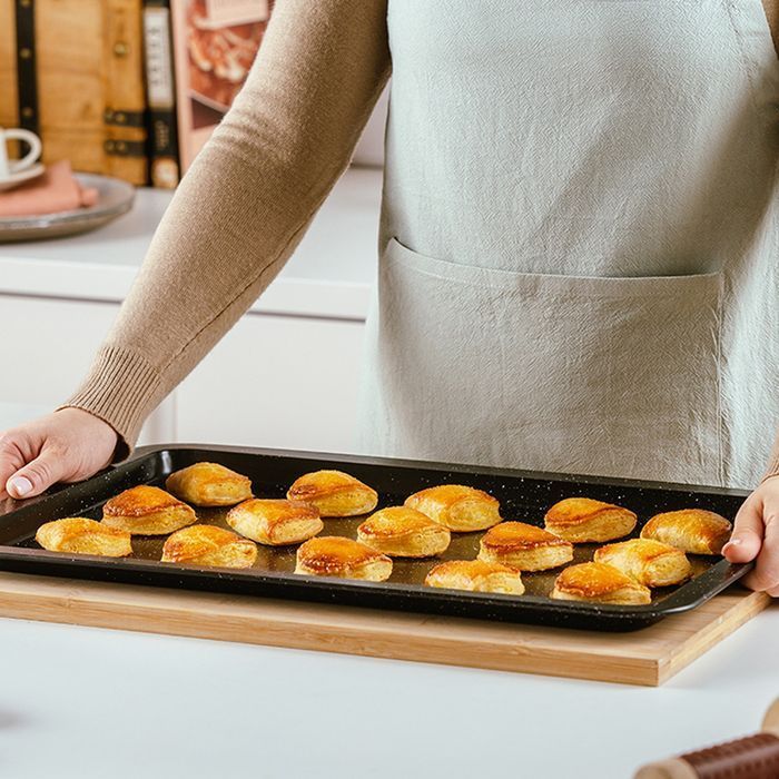 Blacha Granitowa Do Pieczenia Ciastek Frytek Warzyw 48 X 33,5 Cm