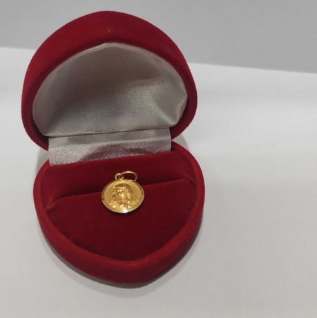 Złoty wisiorek-medalik p.585 , Lombard madej sc