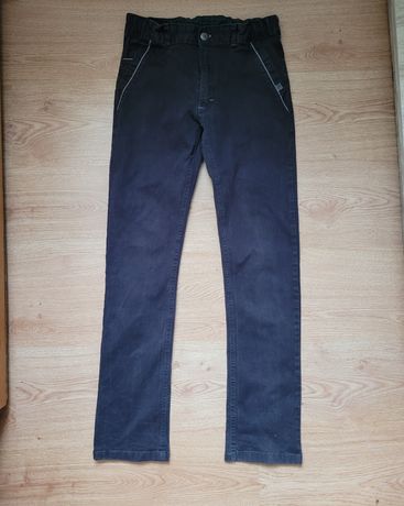 Ciemnoszare spodnie chłopięce roz. 164 cm