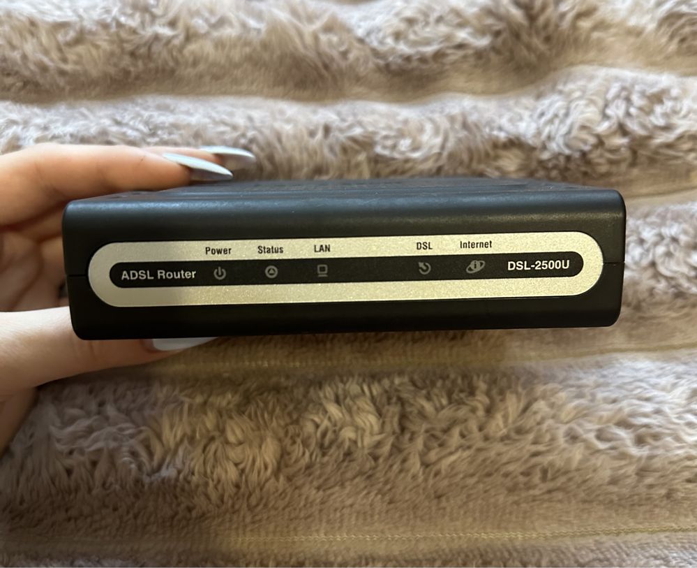 Маршрутизатор (роутер) D-Link DSL-2500U/BRU/D, без wi-fi