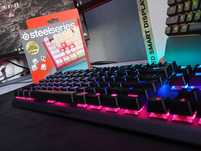 Klawiatura Apex 7 Tkl Red Switches Black + Pudding White keycaps