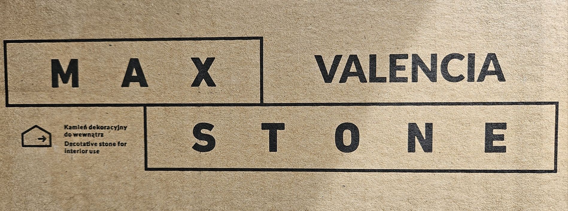 Max Stone Valencia - szara bezfugowa cegła gipsowa 21 kartonów (8,6m2)