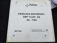 PULSAR - Zasilacz Buforowy ZBP -13,8V/2A AK -7Ah, 12V