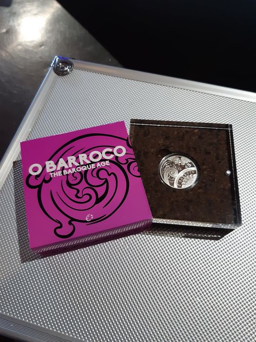 Moeda 5€ proof o barroco 2018