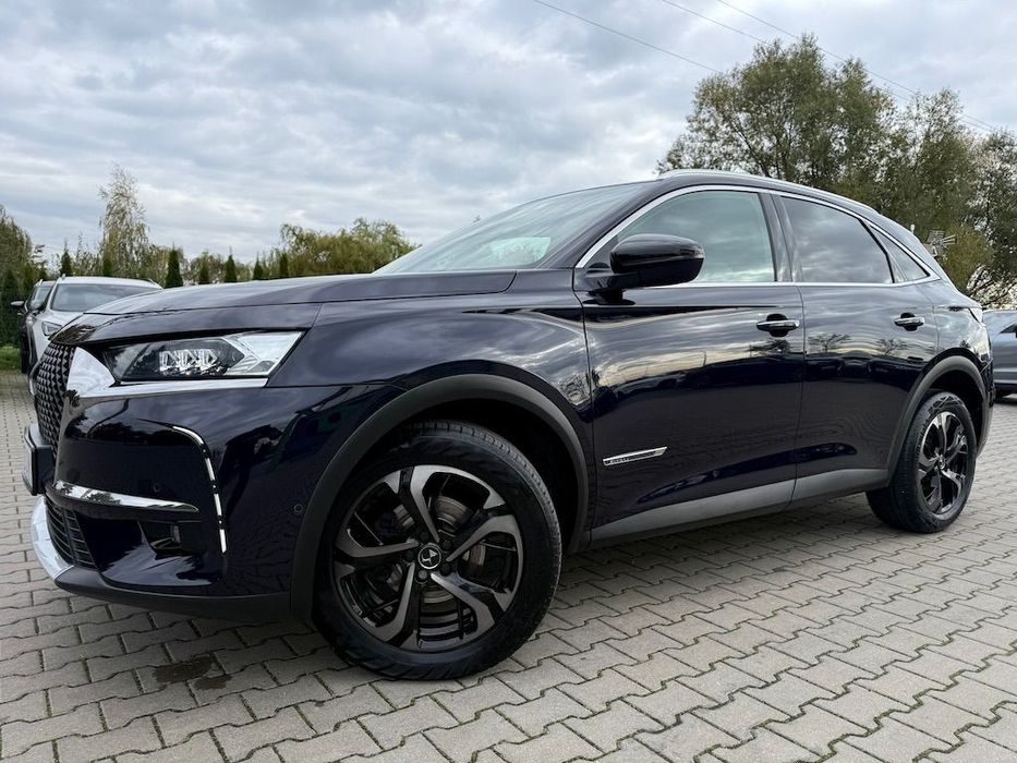DS Automobiles DS 7 Crossback ŚLICZNY RIVOLI 1.6B 179KM LED VISION kamery 360 skóry navi chrom aso