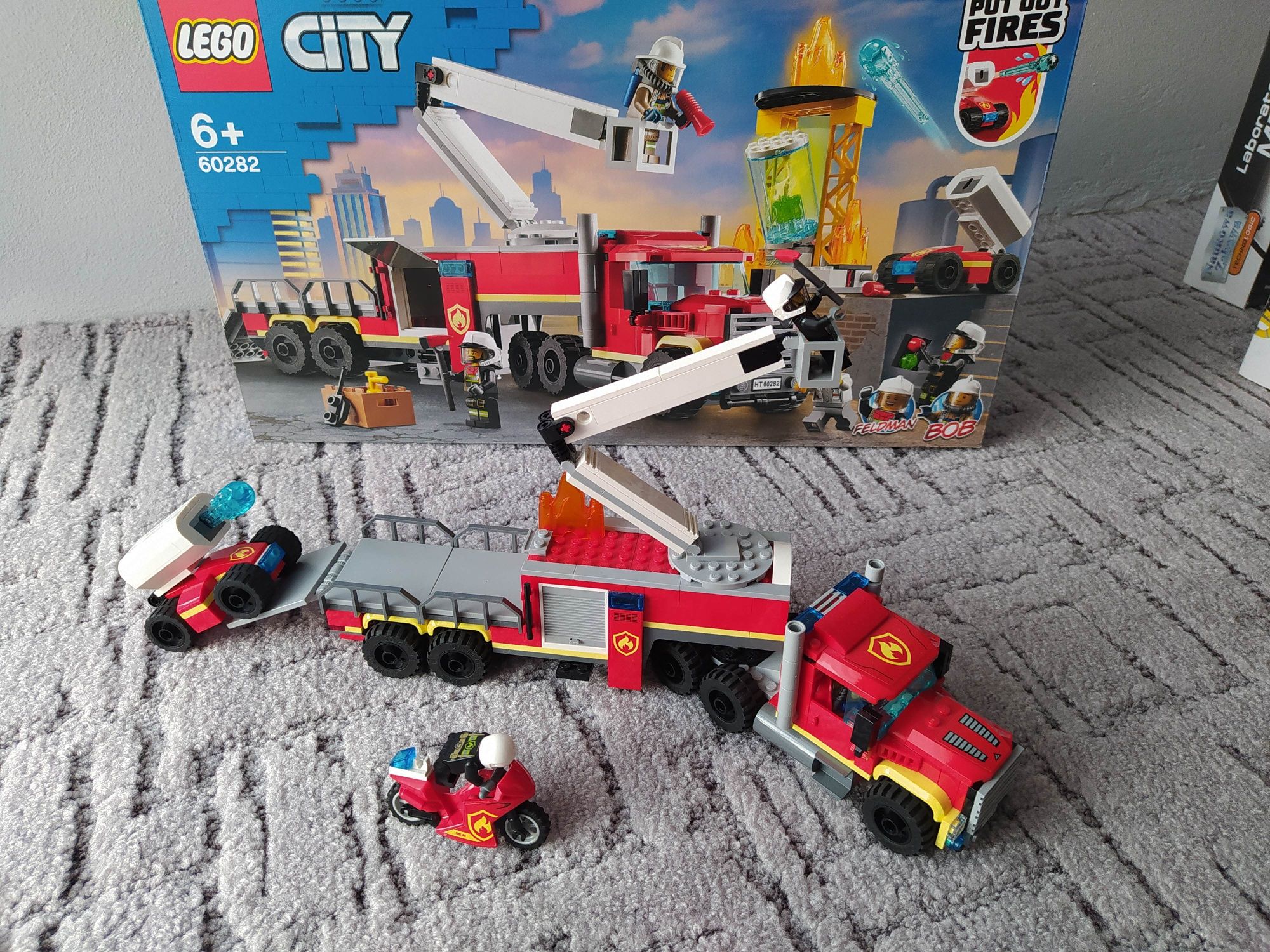 Lego City strażacka jednostka dowodzenia