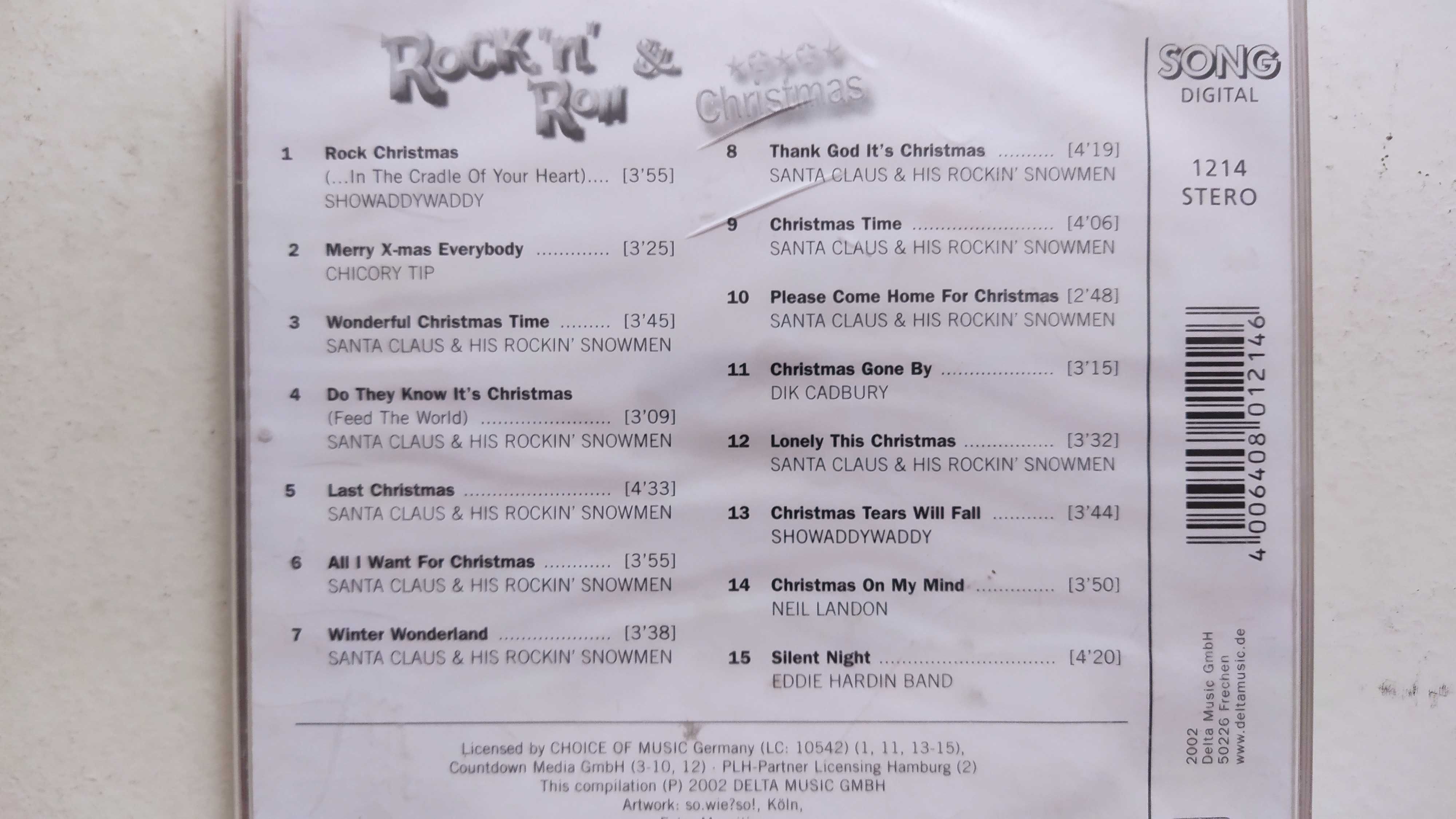 Rock"n'Roll & Christmas Kolędy święta płyta CD