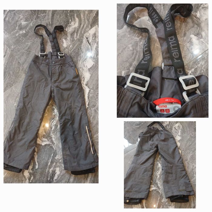 Зимові штани на шлейках - комбінізон