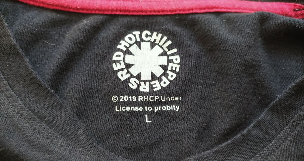 Koszulka, Red Hot Chili Peppers, rozmiar L, merch, t-shirt zespołu