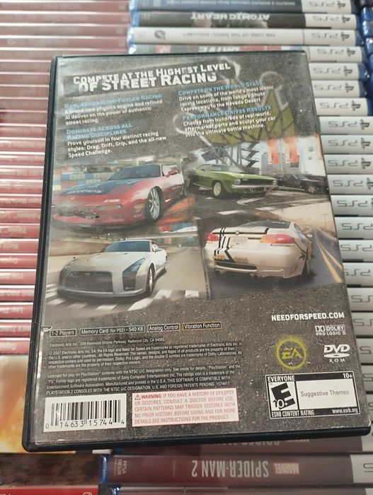 NTSC USA Need for Speed ProStreet [PS2]