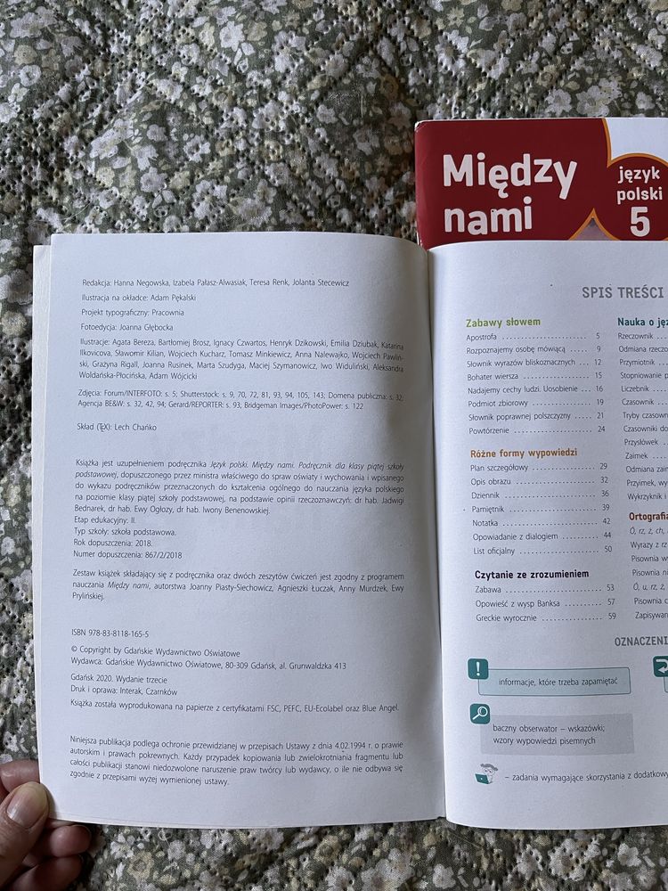 Między nami klasa 5