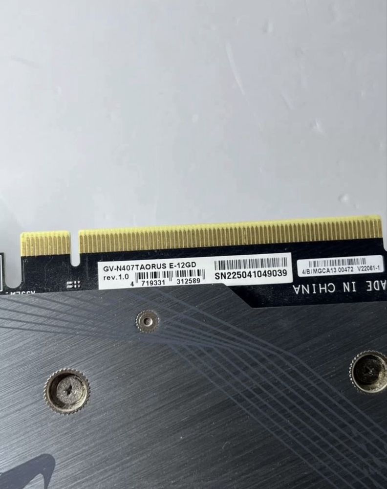 Karta graficzna Gigabyte RTX 4070TI aorus elite 12gb