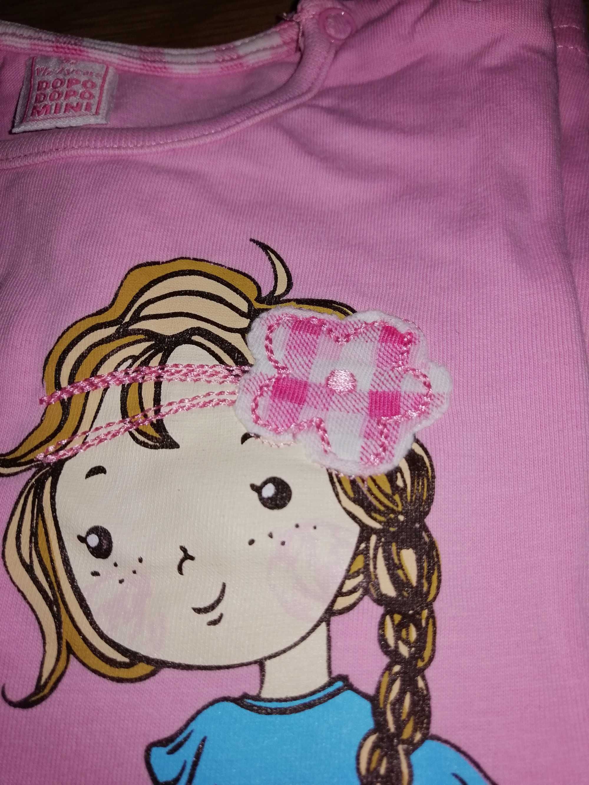 Conjunto: T-Shirt e Leggings: Tam 18-24 Meses
