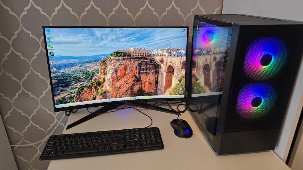Komputer gamingowy ryzen 5 3600, rtx 2060, 16gb ddr4,  ssd