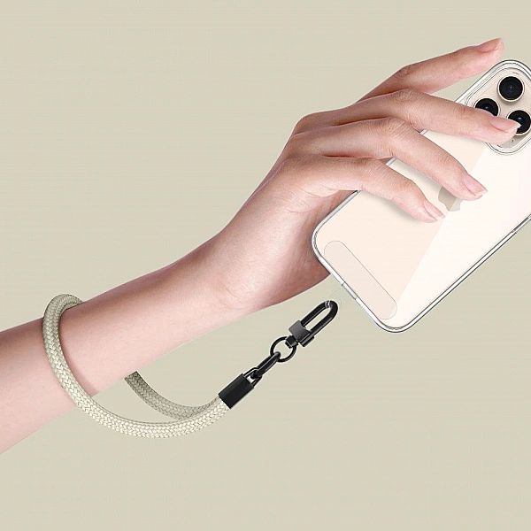 Tech-Protect C3S Rope Wrist Strap Taupe/Black