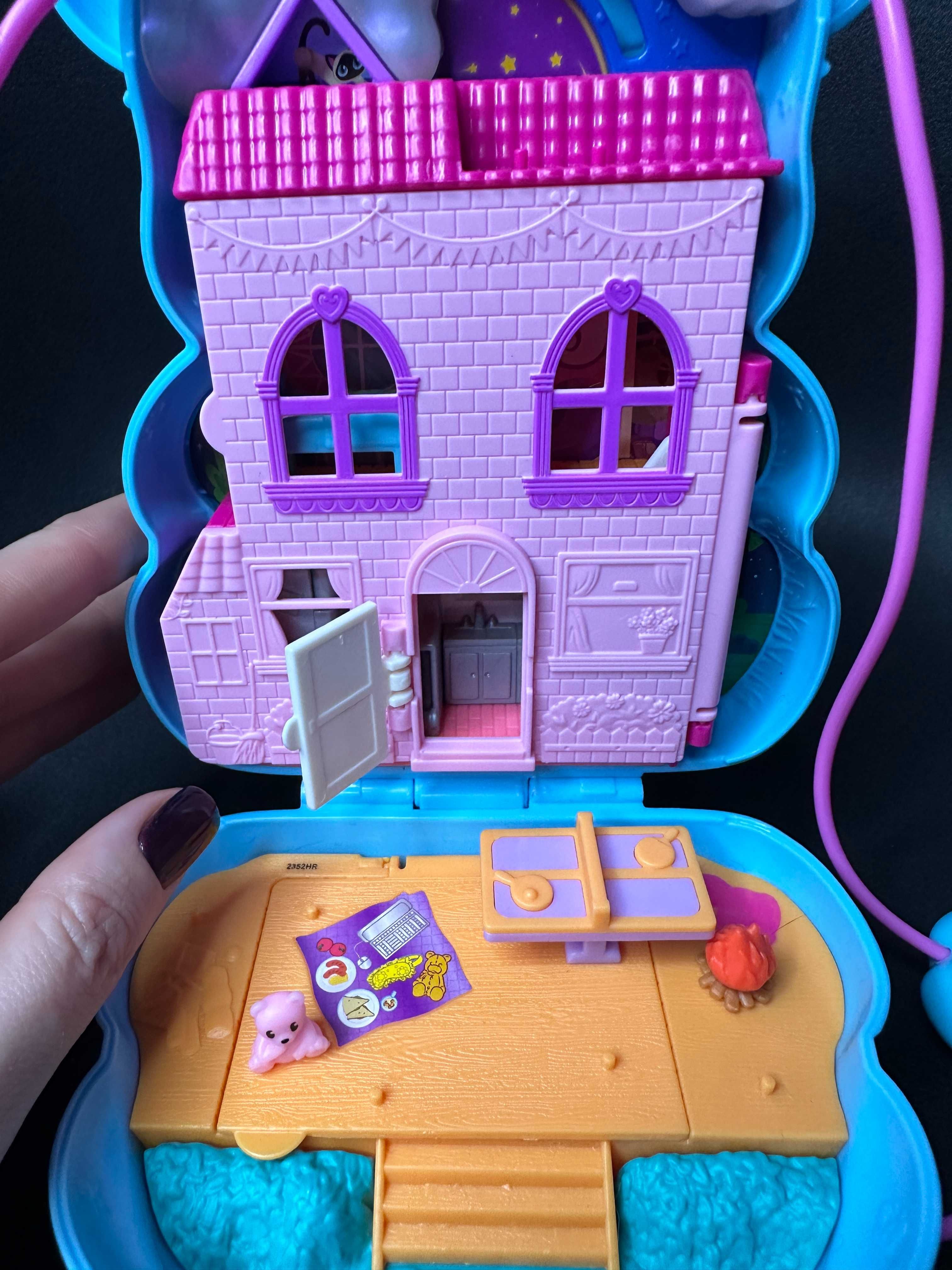 Набір Polly Pocket Вечірні посиденьки з ведмежам