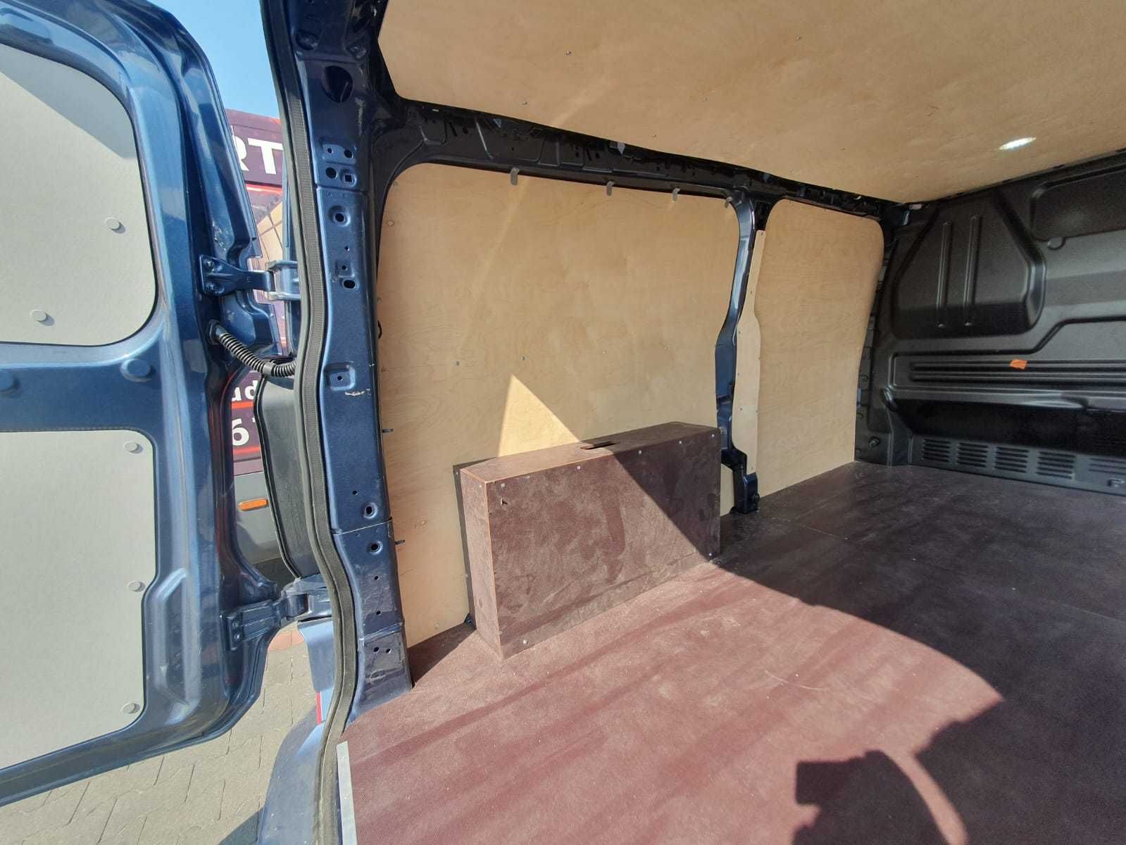 Zabudowa paki Ford Custom, CUSTOM II, VW T7 sklejka, podłoga boki