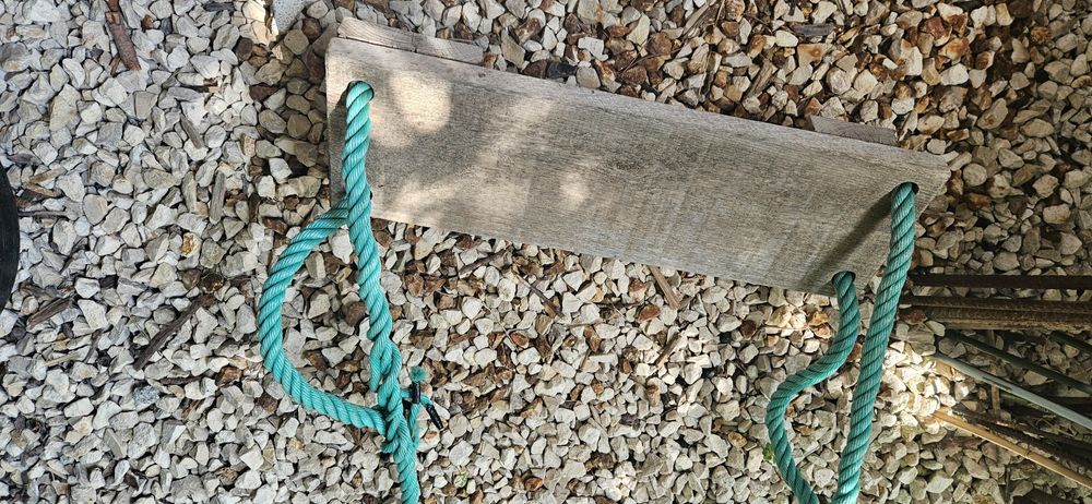 Estrutura de baloiços de jardim ou rede