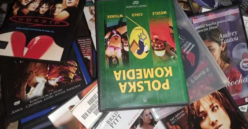 Duża kolekcja filmów DVD PONAD CIEKAWYCH 130 TYTUŁÓW
