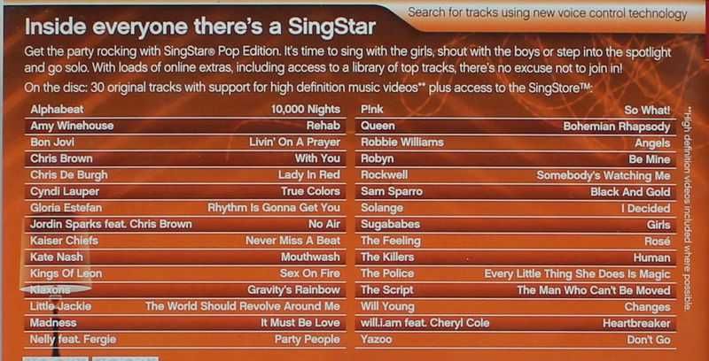 Singstar Pop Edition PS3 karaoke sprawdz inne!!