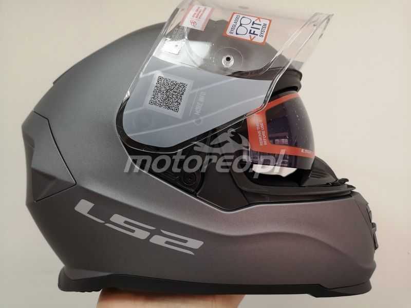 HIT! Kask z Blendą i Pinlockiem LS2 FF800 Storm 2 Szary Mat