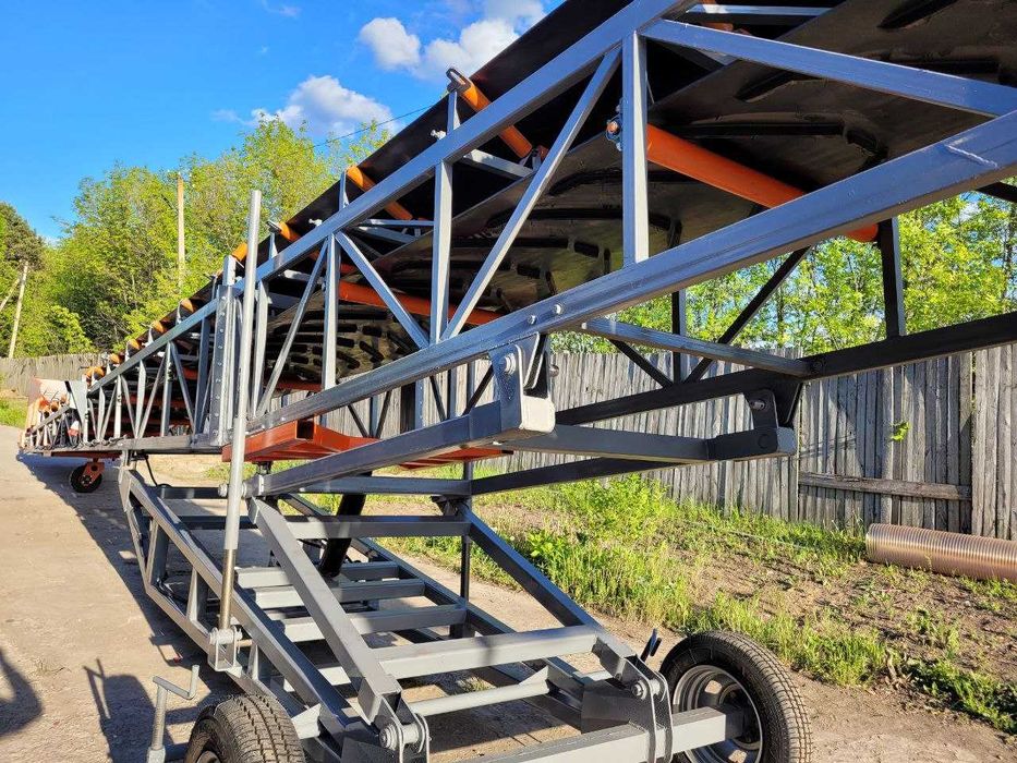 Транспортер для портов, Мобильный конвейер зерна, конвейер, погрузчик