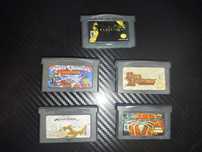 Gry GAMEBOY Advance - 5 gier za 100 zł Spiderman, Batman , power Range