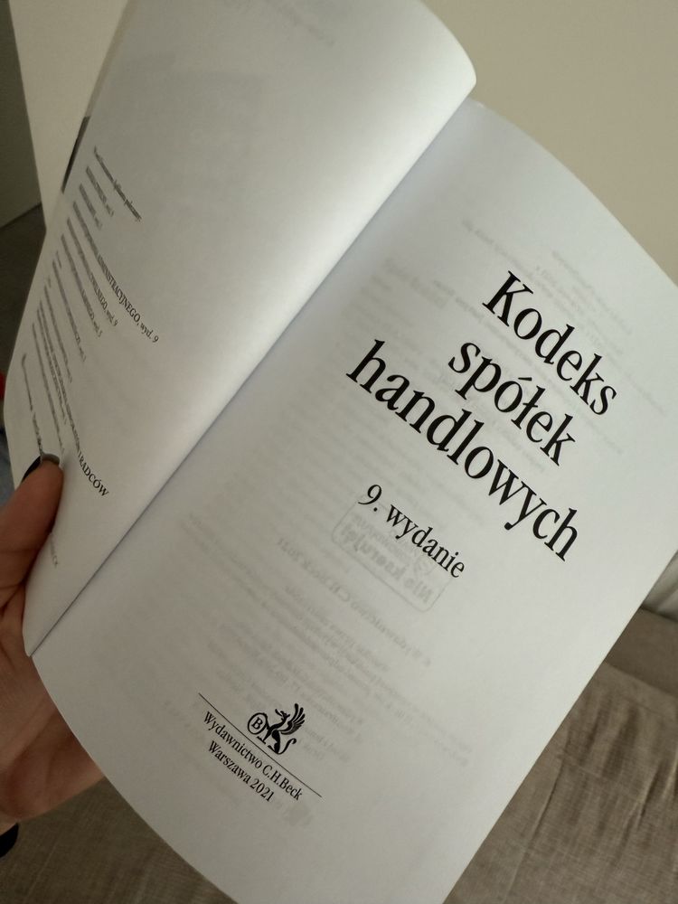 Kodeks spółek handlowych, orzecznictwo aplikanta